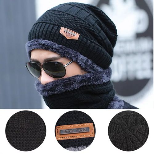 Generic écharpe pour hommes et femmes, cagoule, Bonnet chaud d