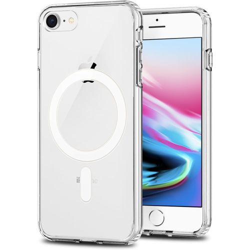 Case Coque pour iPhone SE 2022 iPhone 7 iPhone 8 iPhone Se 2020 Magsafe Transparente Pochette transparente et Soyeux Antichoc de SE 2022 iPhone 7 iPhone 8 iPhone Se 2020 Magsafe magnetique a prix pas ...