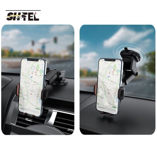 Shtel Sh support de téléphone portable - pour pare-brise de voiture,  ventouse par gravité à prix pas cher