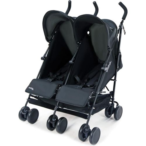 Asalvo Poussette Double River Ideale pour Jumeaux avec Pliage Noir a prix pas cher Jumia Maroc