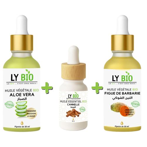 product_image_name-LY BIO-PACK HUILE ALOE VERA 50ml - PIPETTE + HUILE ESSENTIEL CANNELLE 10ML + HUILE FIGUE DE BARBARIE 50ML - PIPETTE-1
