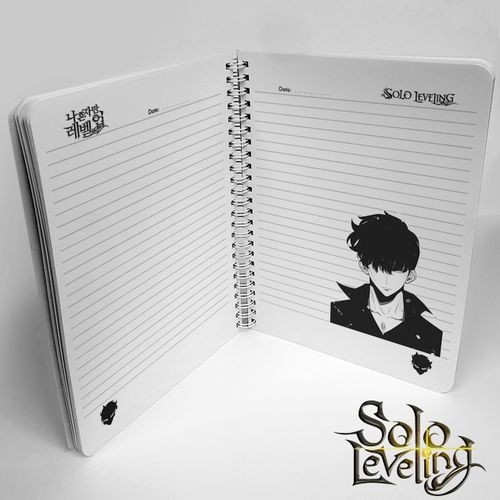 product_image_name-BENYAHYA STORE-مذكرة أنمي - دفترسبيرال مانكا يابانية من سلسلة الرسوم المتحركة اليابانية الأنمي - NoteBook Sung Jin-woo Cahier Spirale Métallique Solo Leveling Cosplay Carnet Manhwa Anime-4