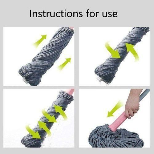 product_image_name-Generic-ممسحة تلسكوبية من الألياف، لا تحتاج إلى استخدام اليدين، مع وظيفة العصر ودلو قابل للطي-3