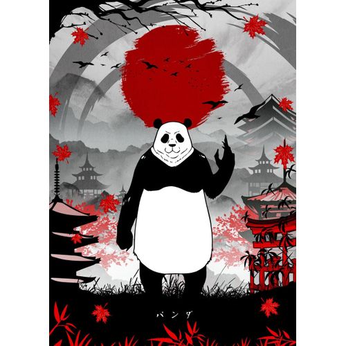 product_image_name-Generic-Panda jujutsu kaisen  Style 6 Poster Chambre Haute Qualité-1