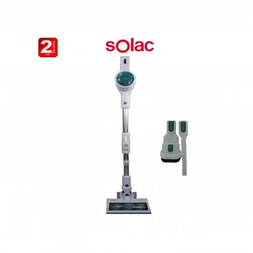 Solac Aspirateur balai sans fil 3en1 TURBO FLEX Autonomie 55 min 29,6V 2 vitesses,LED