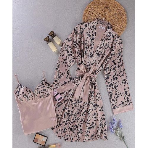 Pyjama avec peignoir femme outlet