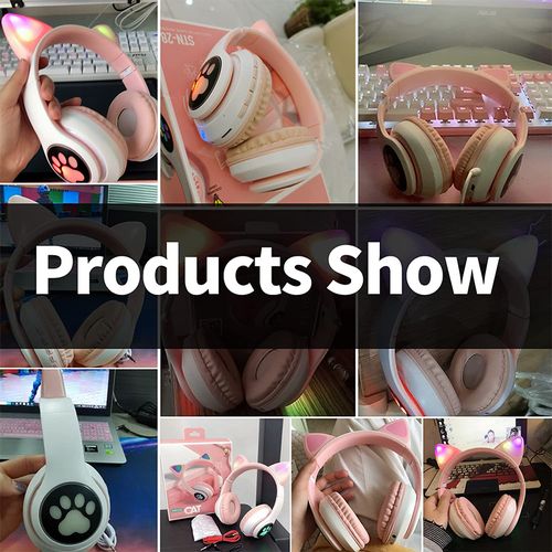 product_image_name-Generic-سماعات أذنان القطة لاسلكية سماعات رأس للموسيقى بلوتوث-3