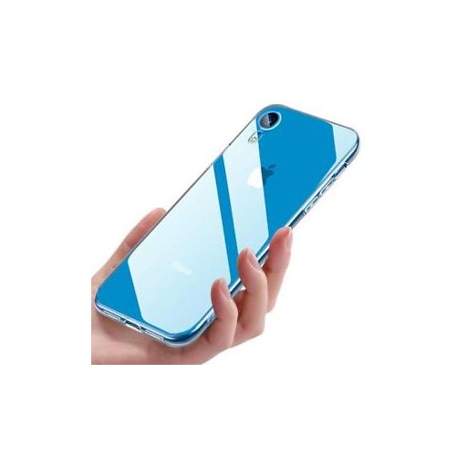 Coque iPhone XR et 2 écrans de protection - Silicone - Noir