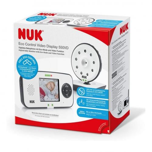 Nuk BABYPHONE ECOUTE BEBE AVEC CAMERA ECO CONTROL NUK à prix pas