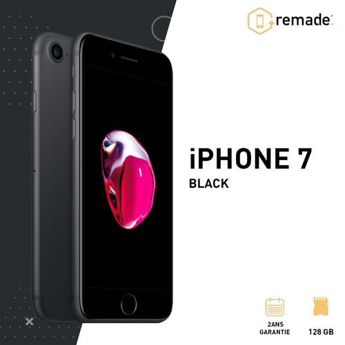 Remade iPhone 7 - 4.7" - 128GB - iOs 10 - Noir ...