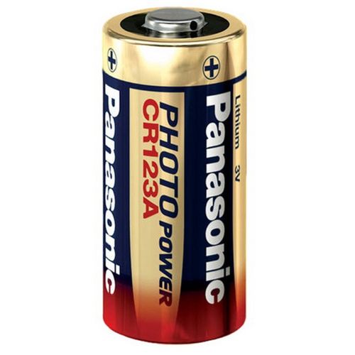 Panasonic Pile 3V CR122 au Lithium 3 volts Pour Appareil Photo