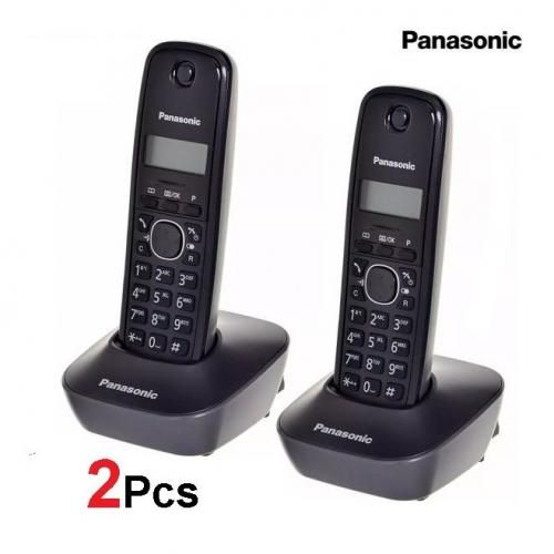 Panasonic KX-TG1612 Duo Téléphone sans fil Dect Noir