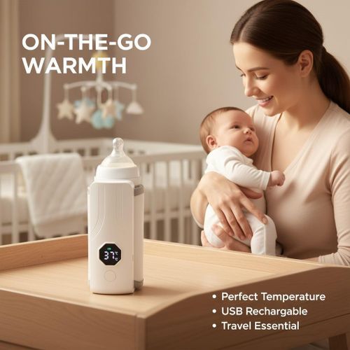 product_image_name-Generic-Chauffe-Biberon Portable Intelligent – Température Précise et Rechargeable par USB-1