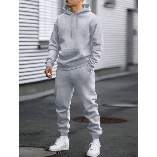 product_image_name-Generic-Survêtement Gris Chinés Moderne - Ensemble Jogging et Sweat à Capuche-1