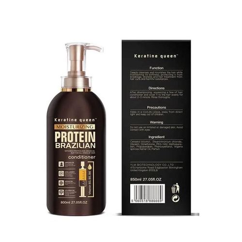 product_image_name-keratine queen-Ensemble de Traitement des Cheveux à la Kératine Brésilienne Protein (Sans Sulfate)-3