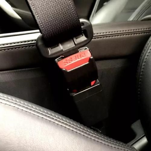 Boucle de ceinture universelle pour voiture, protection en cuir,  accessoires de voiture, rayures, couverture de bouton intérieur X6 x 5