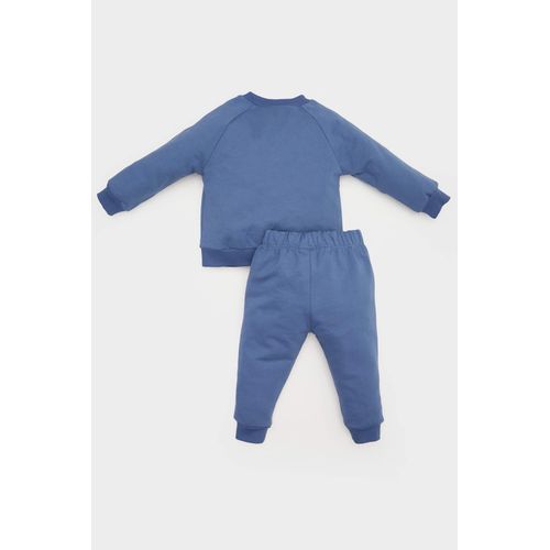 product_image_name-Defacto-Ensemble de Sweatshirt imprimé et jogging pour bébé garçon-3