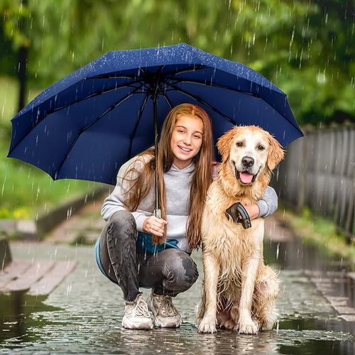 Parapluie solide et résistant aux vents