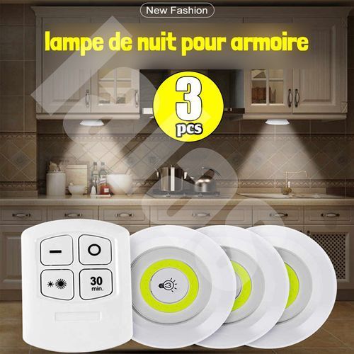 Éclairage Sous Meuble Cuisine Spot Led Lampe De Placard Sans Fil