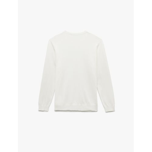 Koton Pull basique en maille - Ecru - image 4