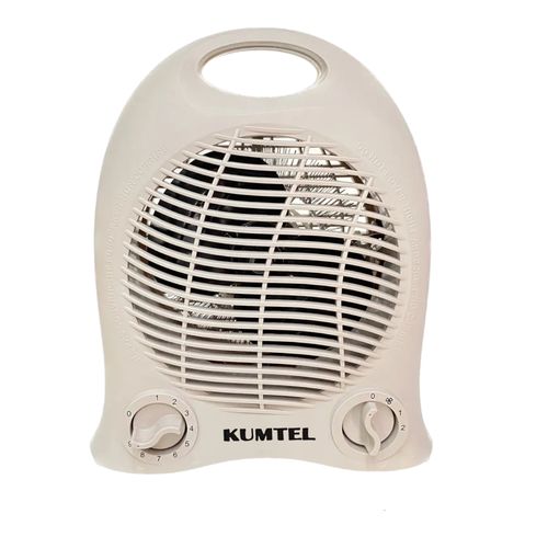 Kumtel Chauffage électrique soufflant avec thermostat ajustable