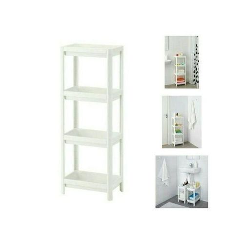 product_image_name-Generic-Meuble 4 Étagères Salle de Bain (Suède import) - Blanc-1