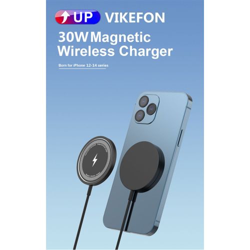 Generic Chargeur magnétique sans fil,support de charge rapide,chargeurs de  téléphone 30W à prix pas cher