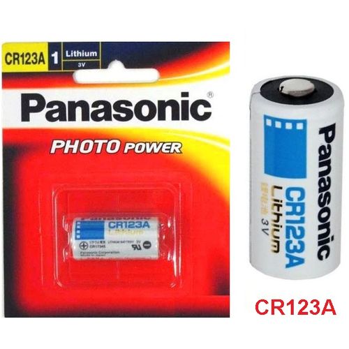 Panasonic Pile 3V CR123A au Lithium Batterie 3 volts // CR123A 3V Pour  Appareil Photo à prix pas cher