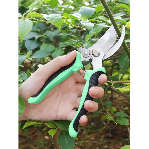 Generic Cisaille vert manuelle de jardin en acier inoxydable