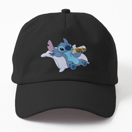 product_image_name-Generic-Stitch de bébé casquette noire personnalisé-1