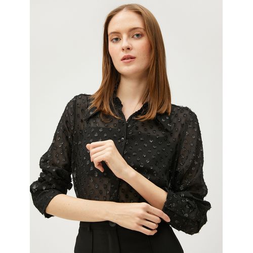 Koton Chemise A Manches Longues Femme Noir a prix pas cher Jumia Maroc