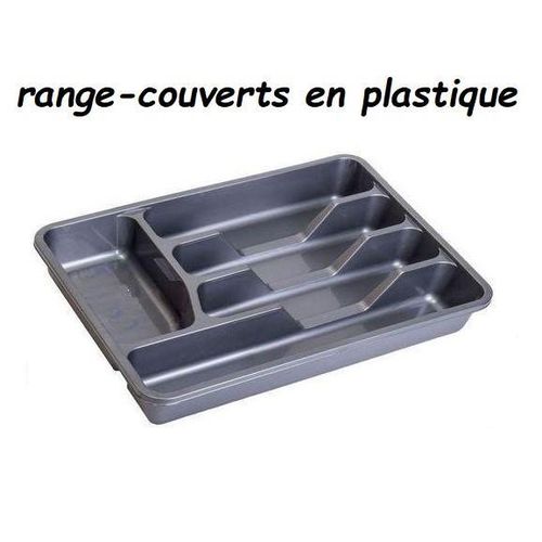 product_image_name-Generic-منظم أدوات المائدة البلاستيكي - منظم درج للمطبخ مع أقسام-3