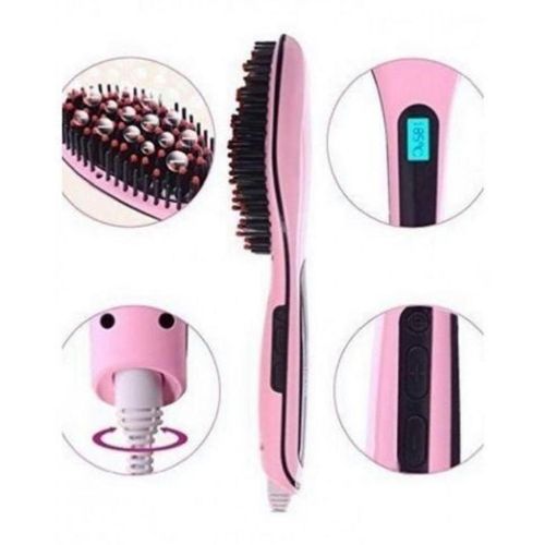 Generic Brosse Lissante Avec Affichage Lcd Original Rose Qualite Superieure Ø¬ÙÙÙØ§ Ø§ÙÙØºØ±Ø¨