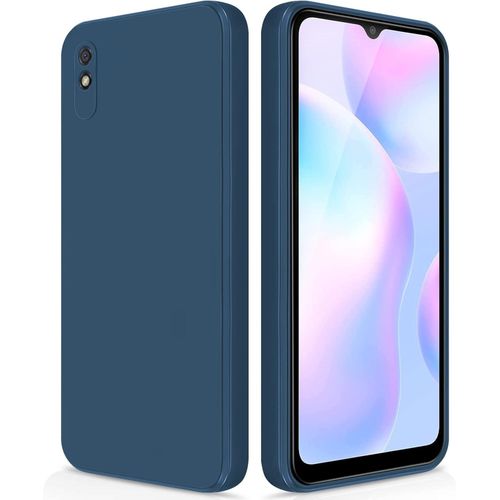 product_image_name-QUIVANA-Pochette pour Xiaomi Redmi 9A/Xiaomi Poco M2 TPU Anti-Rayures silicone : Bleu-1