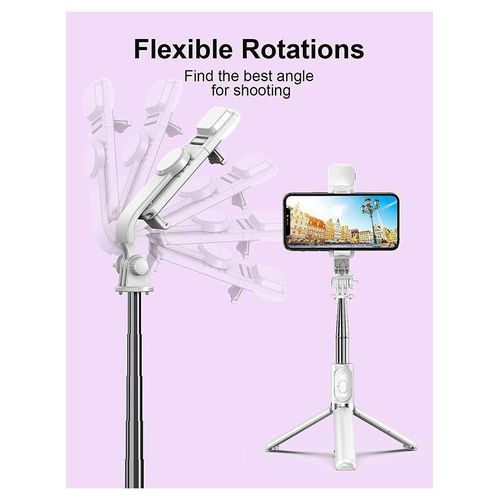 product_image_name-Generic-Perche à selfie avec lumière, longue perche à selfie avec trépied, perche à selfie Bluetooth pour téléphone portable, maquillage, selfie, vlogging, YouTube, live, iPhone (blanc)-5