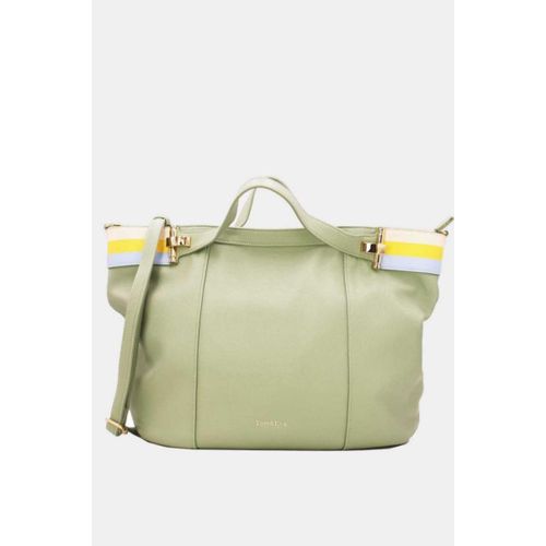 product_image_name-Tom&Eva Paris-tom&eva Grand Sac Cabas Ceinturé 23B-5830-Vert-1