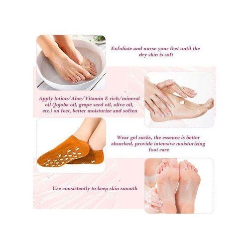 product_image_name-Generic-Gants hydratantes avec chaussettes exfoliantes pour SPA, Réparation de la Peau de pieds et mains-4