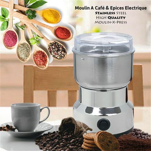 Moulin à café électrique 350ml, prise ue/US, Mini moulin à grains,  expresso, épices, cuisine, goutte-à-goutte - AliExpress