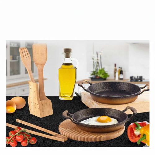 product_image_name-Generic-Poêle ronde avec double poignée, pratique pour cuisson et service-2