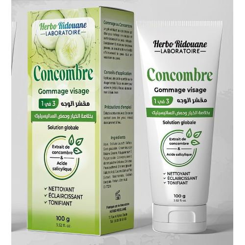 product_image_name-Herbo Ridouane-مقشر الوجه بالخيار - محلول متعدد الاستخدامات 100 غرام-1