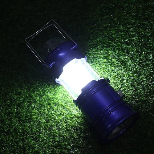 Lampe torche rechargeable par USB avec lumière verte 