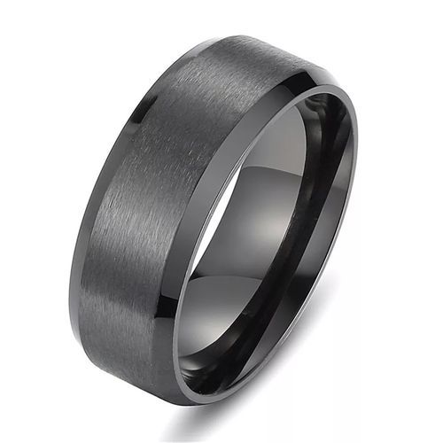 product_image_name-Generic-Ring titane noir 8mm hommes et femmes-1