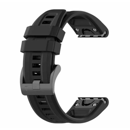 Generic Bracelet de rechange en silicone 22mm pour Garmin Garmin Fenix 7/7  Solar/7 Sapphire/6GPS/Descent G1/EPIX gen2/instinct 2/instinct/approach S62  à prix pas cher