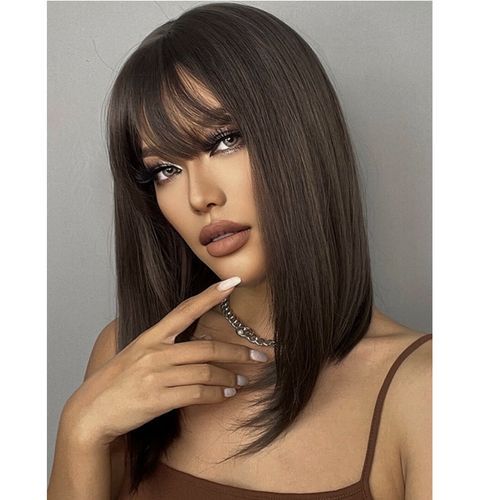 Perruque cheveux deals court pas cher