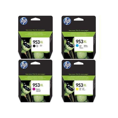 Hp Pack Cartouches d'encre 953xl Double capacitè - Original