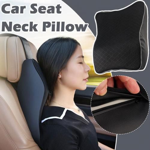 Siège d'auto Oreiller d'appui-tête de voiture pour soulager la douleur au  cou et soutien cervical, coussin de repose-cou mousse à mémoire de forme