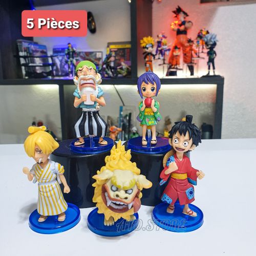 Generic 5 Pieces Figurines ONE PIECE 5~9 Cm . Meilleur Cadeau Pour Les Fans  à prix pas cher