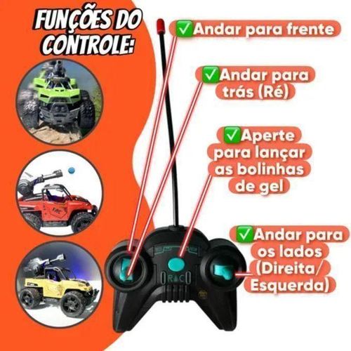 product_image_name-Generic-Voiture Télécommandée Tout-Terrain avec à Billes-3