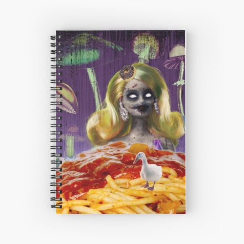 product_image_name-Generic-Zombie Barbie Spaghetti Spiral Notebook - Bloc note-1