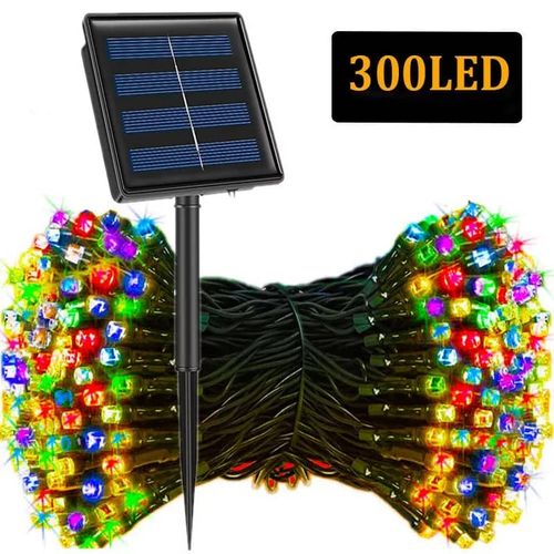 Panneau solaire pour guirlandes lumineuses avec moins de 1000 LEDs